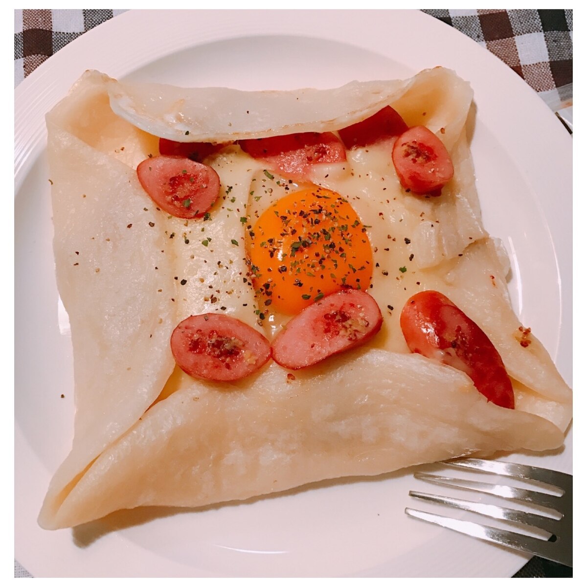時短朝食 そば粉不要 小麦粉で簡単ガレット レシピ 作り方 By こしあん 楽天レシピ 時短朝食 そば粉不要 小麦粉で簡単ガレット レシピ 作り方 By こしあん 楽天レシピ
